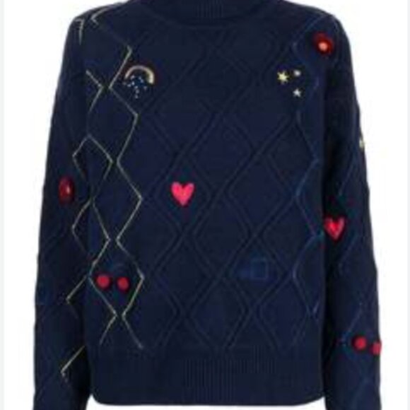 Paul Smith 'Doodle' Roll Neck Sweater - Picture 2 of 9